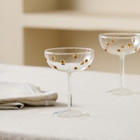 Spot Caramel Cocktail Glass Pack of 2