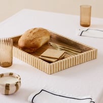 Attica Caramel Resin Tray