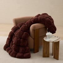 Marshmallow Chocolate Throw