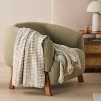 Huxley Green Throw
