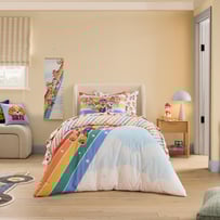 Paramount Paw Patrol Soft Blue Quilted Quilt Cover Set