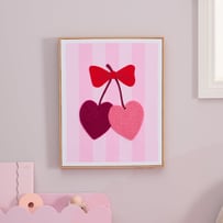 Cherry Bows Wall Art