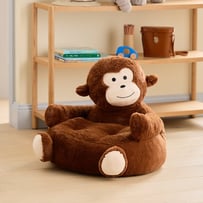 Mikey Monkey Brown Cuddle Chair