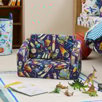 Fleur Harris Out Of This World Blue Flip Out Sofa