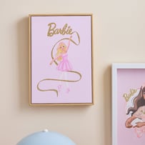Mattel Barbie Pink Pretty In Pink Wall Art