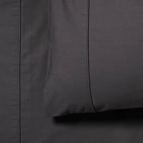 Fresh Cotton Coal Pillowcases