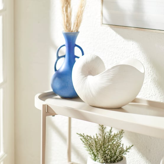 Marine Life Conch Statue