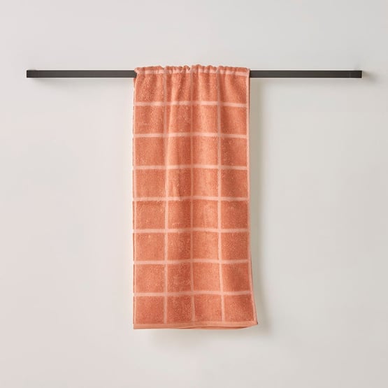 Nelson Check Earth Towel Range