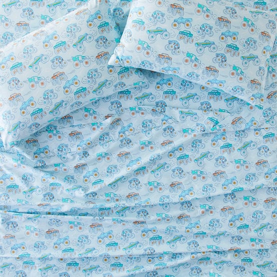 Big Off Road Adventure Blue Sheet Set