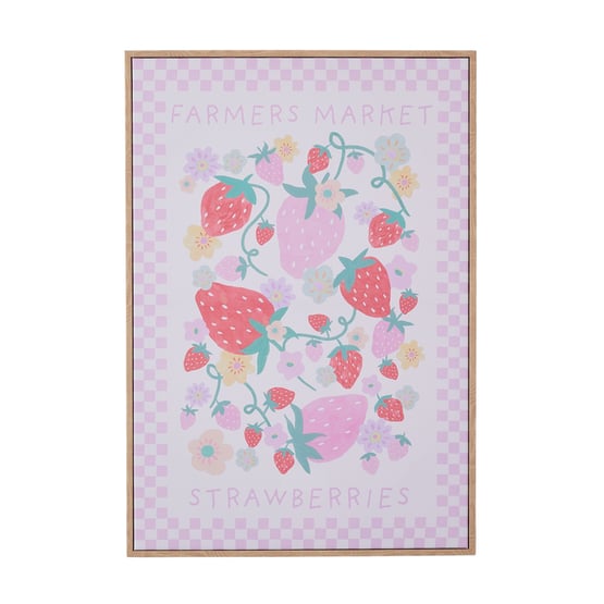 Summer Strawberry Wall Art