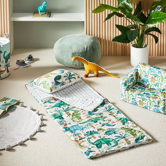 Dino Explore Natural Sleepover Sleeping Bag