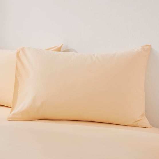 Stonewashed Cotton Butter Pillowcases