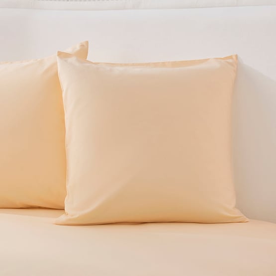 Stonewashed Cotton Butter Pillowcases