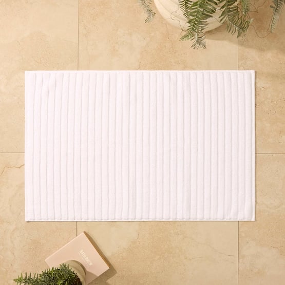 Miller Australian Cotton White Bath Mat