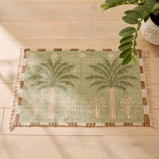 Monte Vintage Palm Indoor Mat
