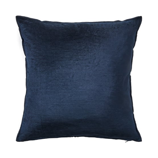Cairo Navy Velvet Cushion
