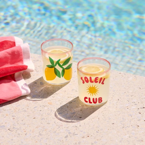 Soleil Warm Pink Tumbler Pack of 2