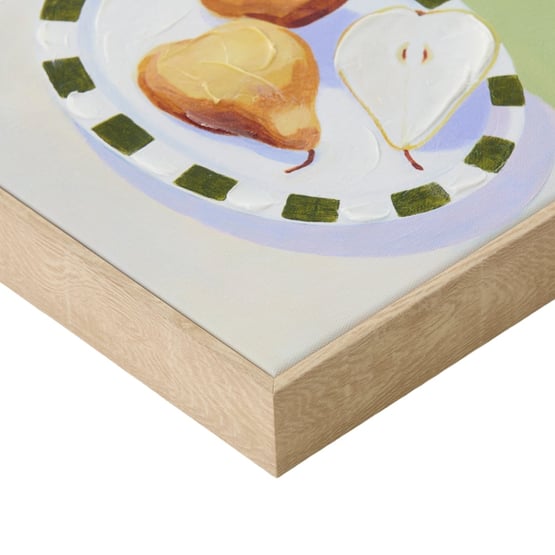 Fruit Bowl Pear Canvas