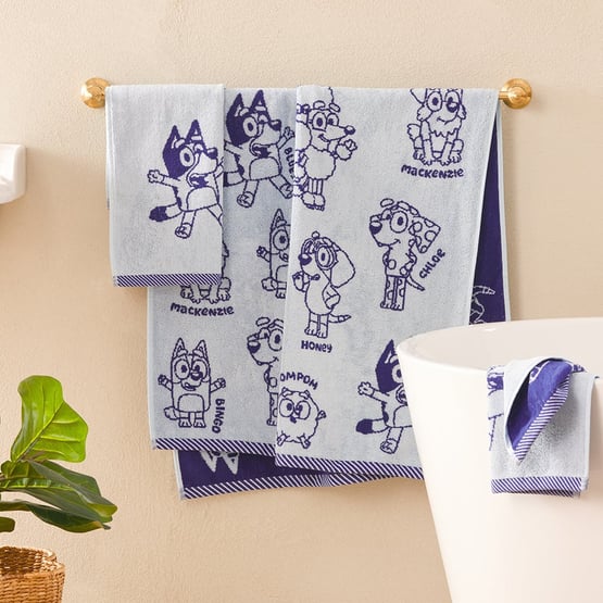 Bluey Hand Towel