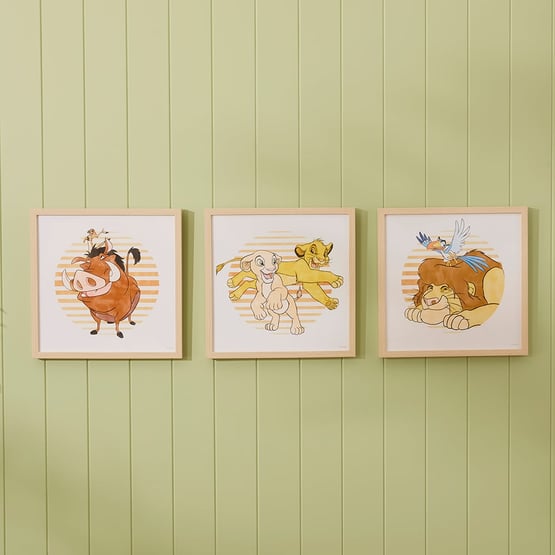 Disney The Lion King Simba & Nala Wall Art