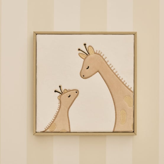 Giraffe Felt Nursery Wall Art