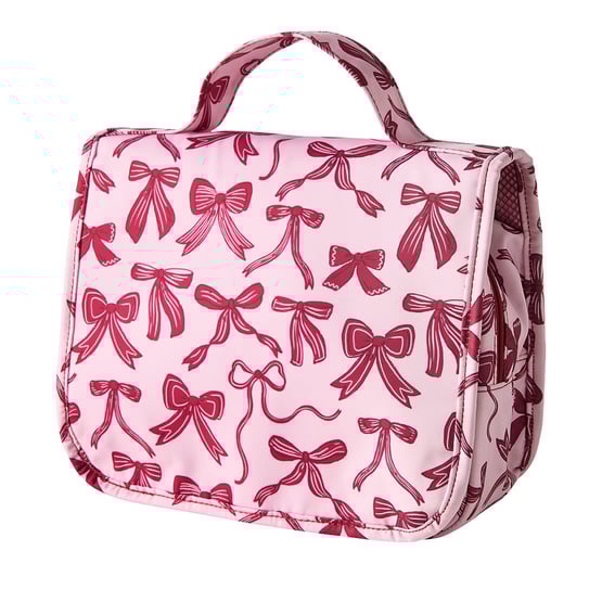 Pretty Bow Hanging Toiletry Bag