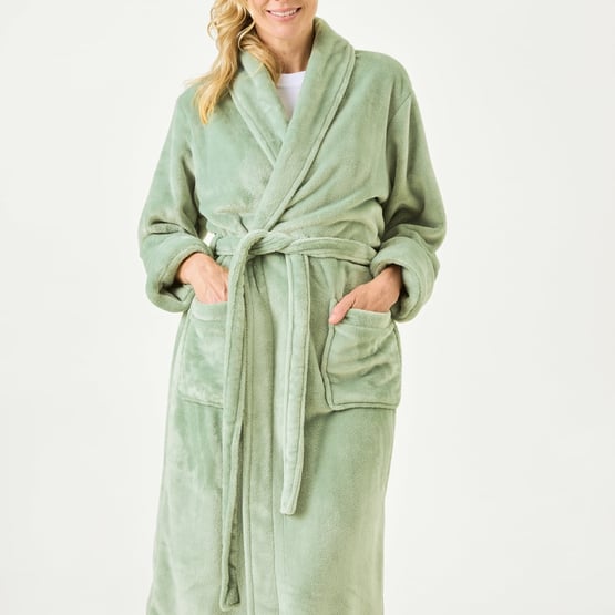 Ultra Soft Seafoam Bathrobe