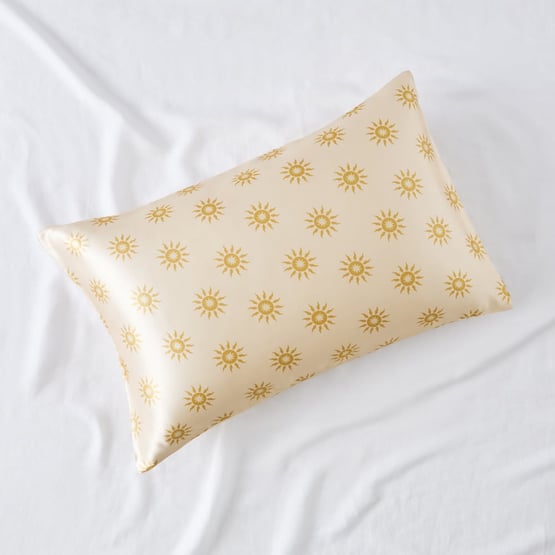 Satin Summer Sun Pillowcase