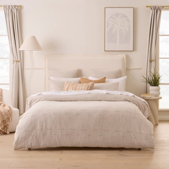 Mason Stone Quilt Cover Set + Separates