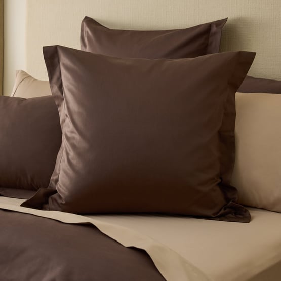 600TC Bamboo Cotton Chocolate Pillowcases