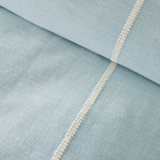 Annika Embroidered Coast Pillowcase