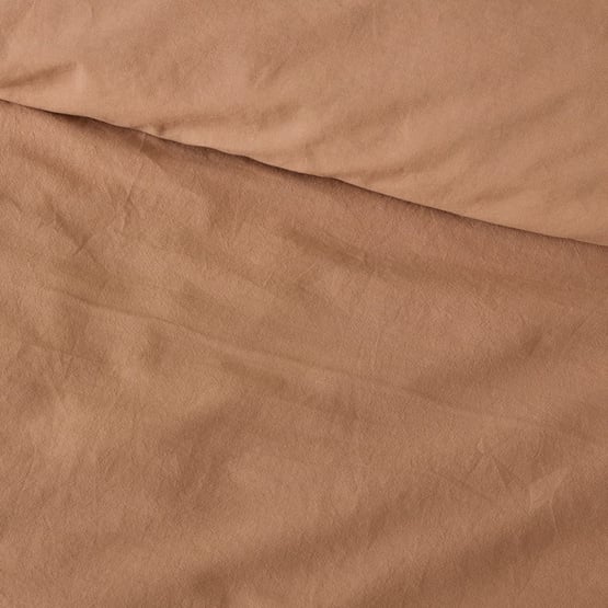 Stonewashed Cotton Fudge Quilt Cover Separates