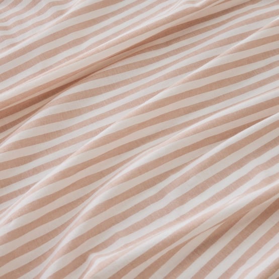 Yarn Dyed Latte Stripe Sheet Set