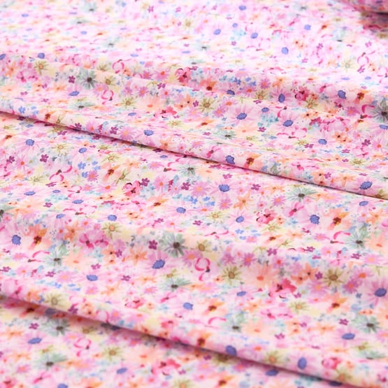 Lottie Floral Pink Printed Sheet Set