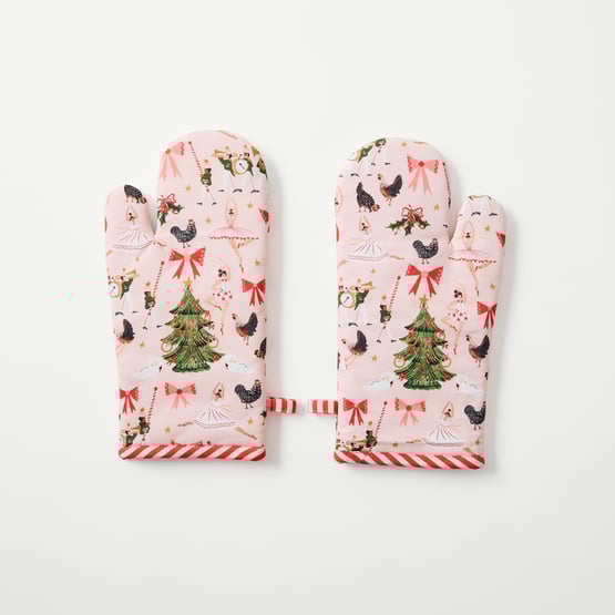 12 Days of Christmas Oven Mitt Pack of 2