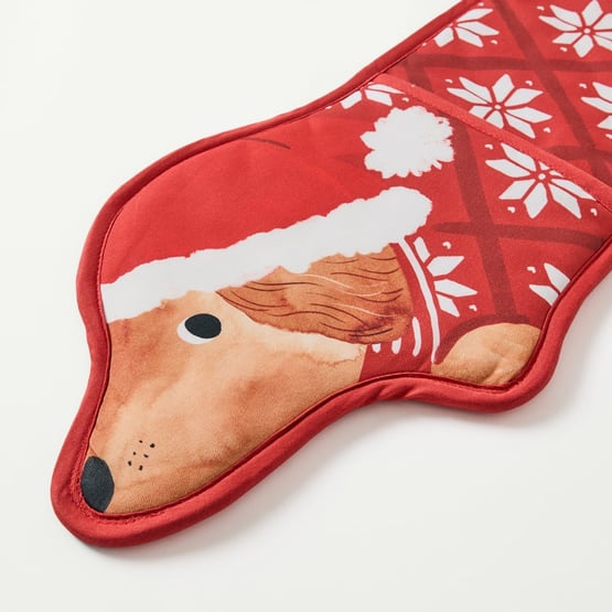 Dashing Dogs Oven Mitt