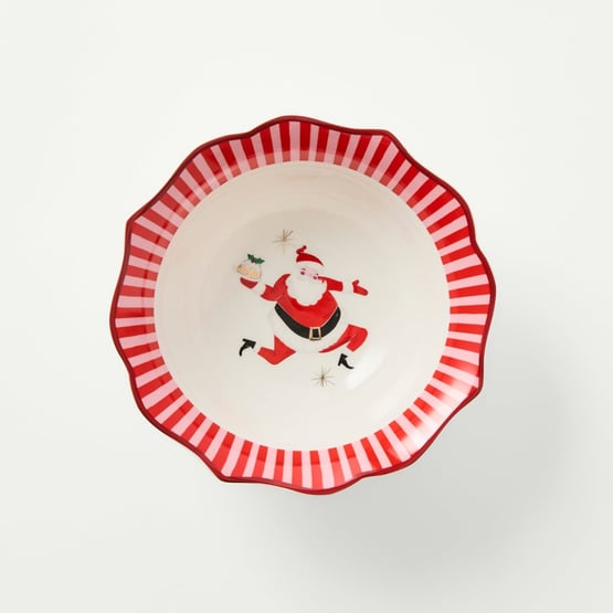 Vintage Christmas Bowl