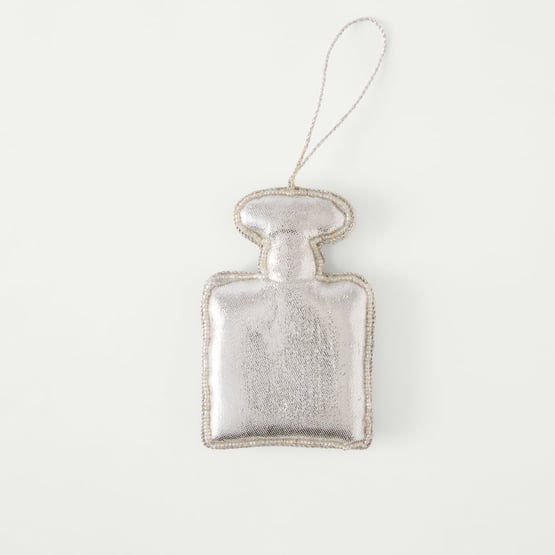 Embroidered Gold Perfume Decoration