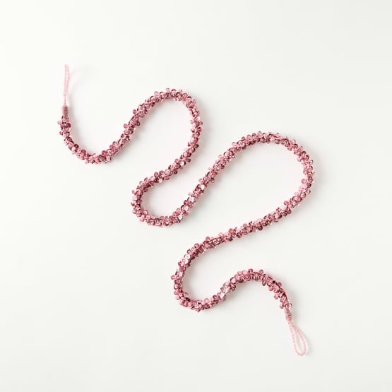 Sequin Pink Garland