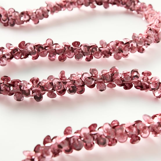 Sequin Pink Garland