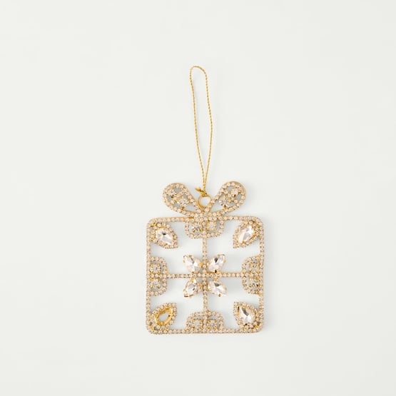 Crystal Jewel Gold Present Decoration