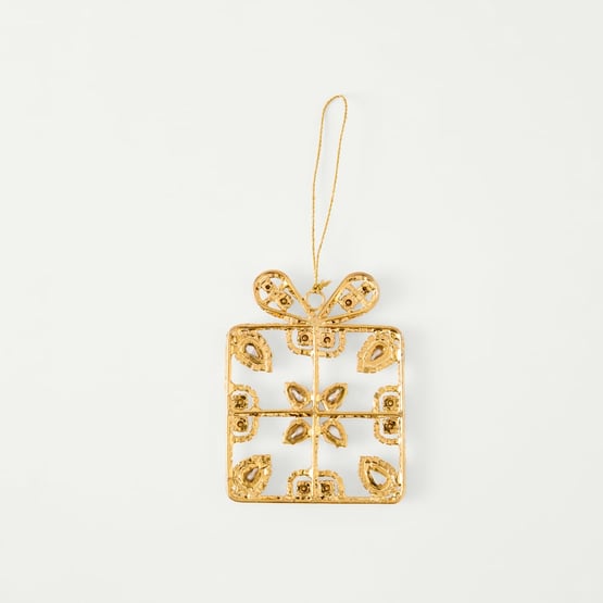 Crystal Jewel Gold Present Decoration