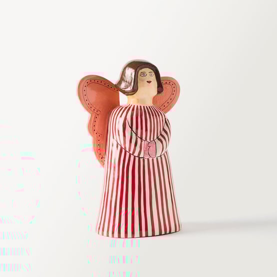 Papier Mache 12 Days of Christmas Angel