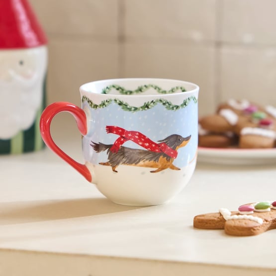 Dashing Dogs Mug