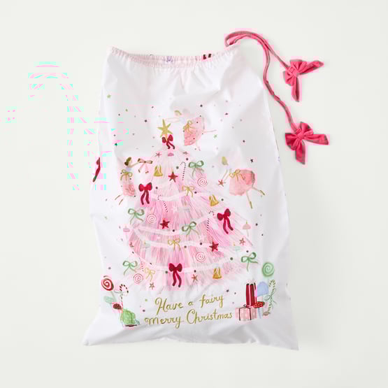 Fairy Merry Christmas Santa Sack