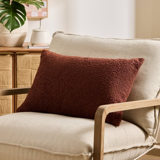 Otis Cinnamon Boucle Cushion