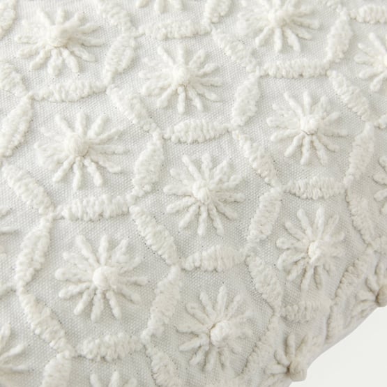 Mina White Cushion