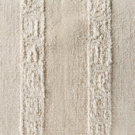 Finley Natural Stripe Cushion