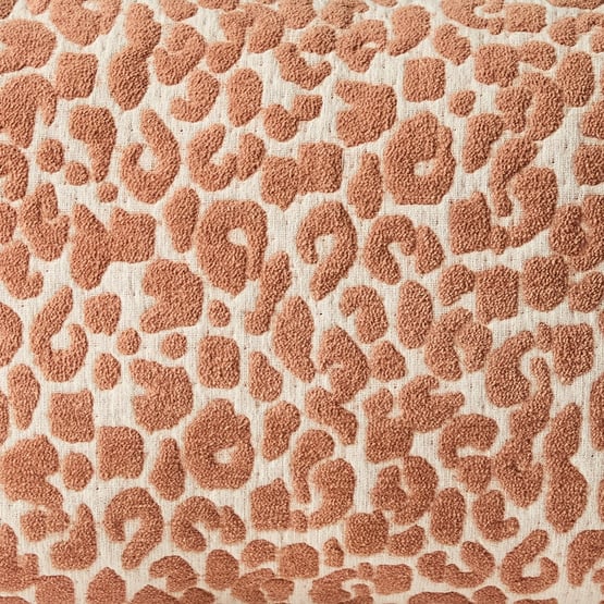 Safari Brown Leopard Cushion