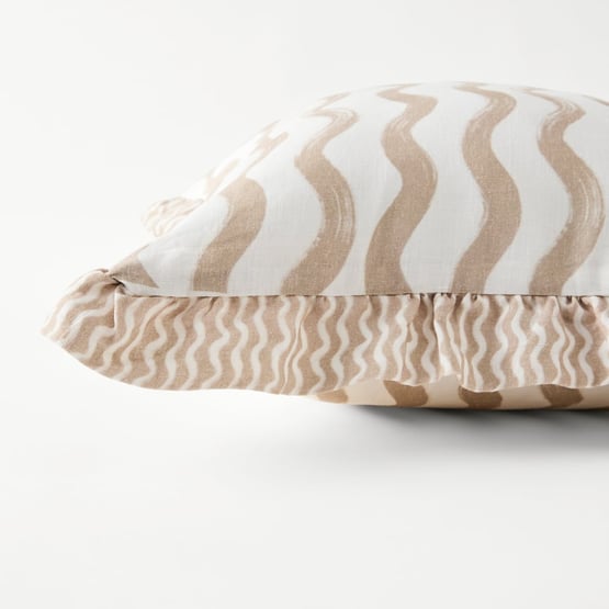 Mindi White & Natural Cushion 